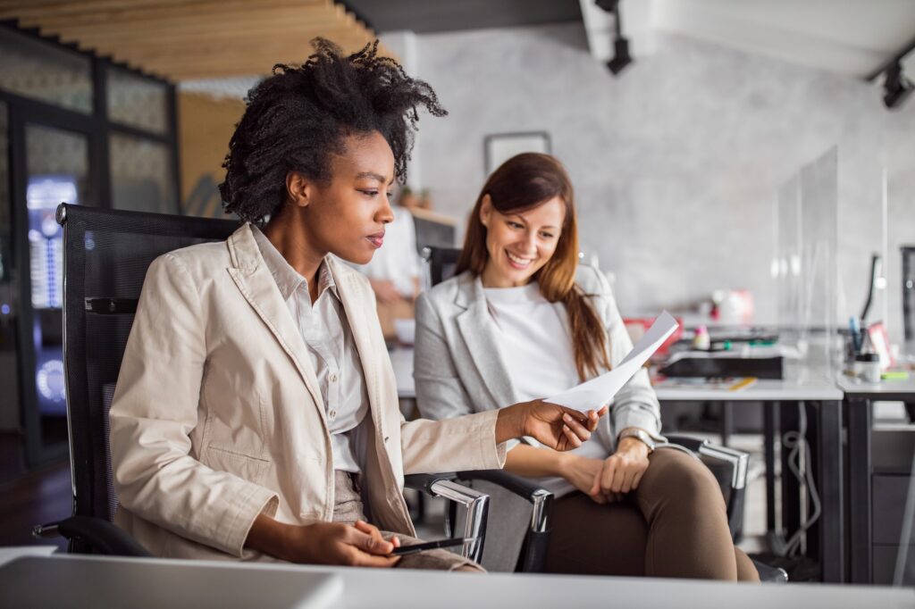 Team work, working together.